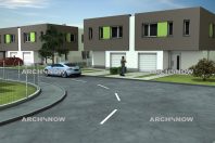Vizualizácia projektu zástavby RD