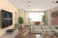 Vizualizácia rekonštrukcie interiéru bytu