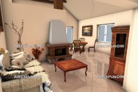 Vizualizácia interiéru holodomu