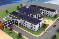 Vizualizácia štúdie hotela a kongresového centra