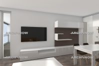 Vizualizácia zariadenia interiéru bytu