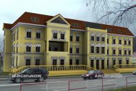 Vizualizácia projektu administratívnej budovy